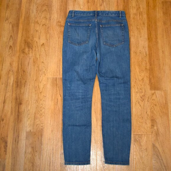 A.P.C Medium Wash 5 Pocket Mid Rise Denim Jeans Sz 26 - Picture 2 of 9